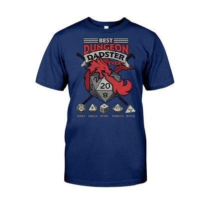 Best Dragon Dadster Ever - Personalized RPG T-shirt and Hoodie