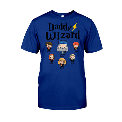 Daddy Wizard - Personalized The Magic World T-shirt and Hoodie