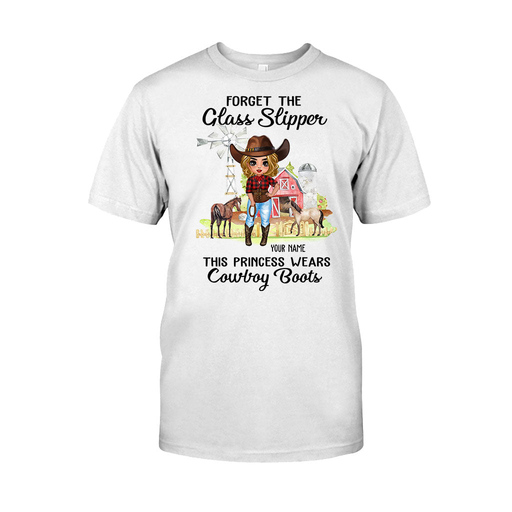 This Princess Wears Cowboy Boots - Personalized Horse T-shirt and Hoodie