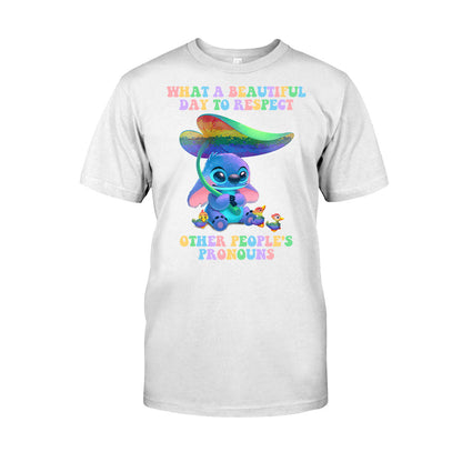 What A Beautiful Day - LGBT Support T-shirt and Hoodie