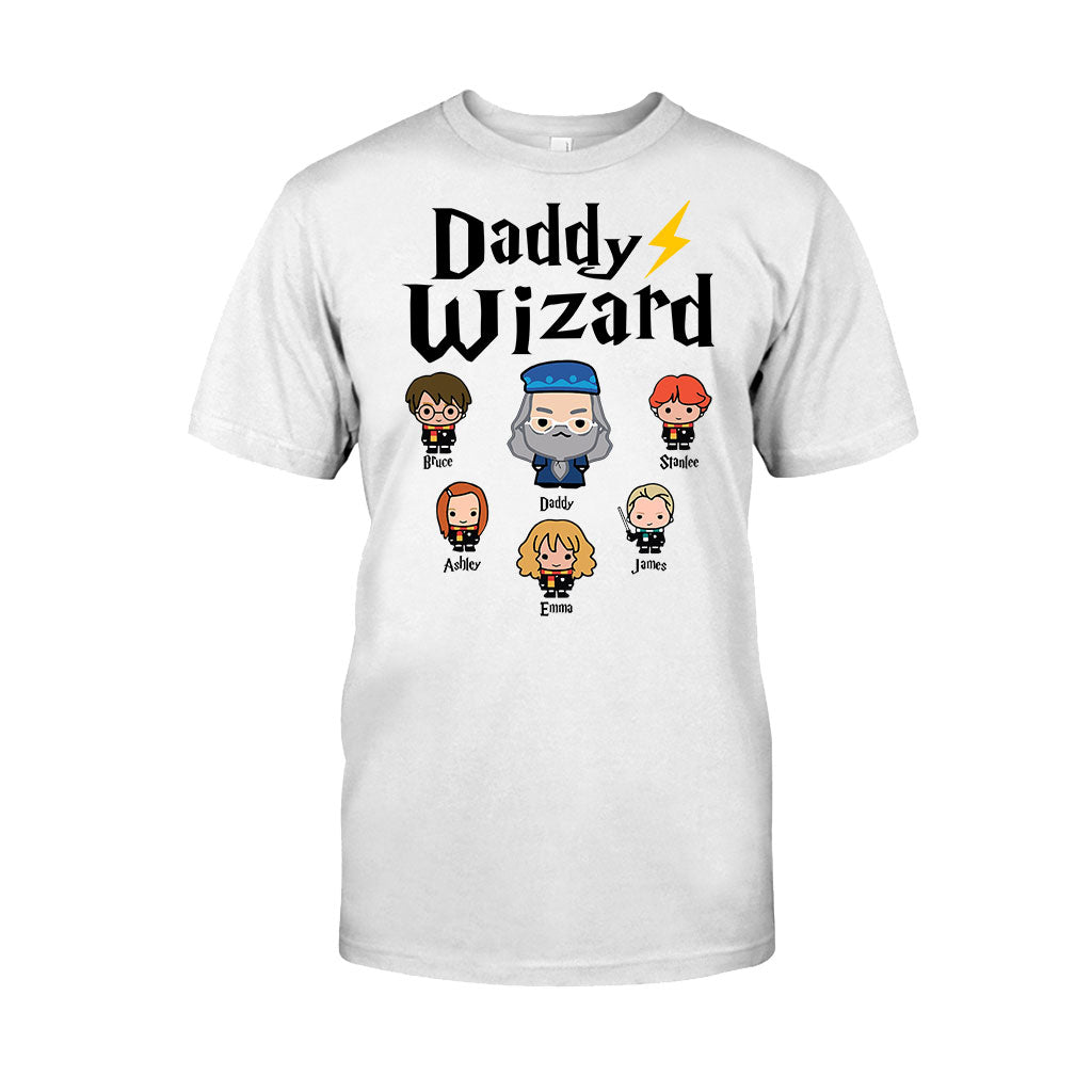 Daddy Wizard - Personalized The Magic World T-shirt and Hoodie