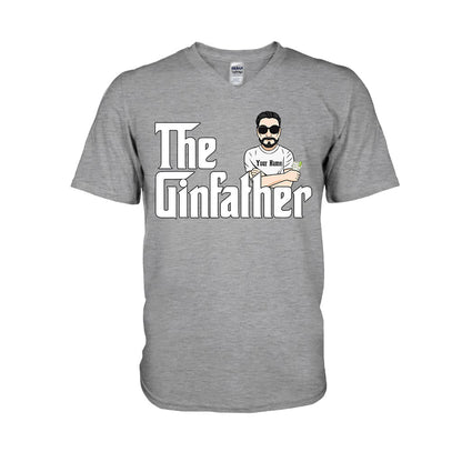 The Gin Father - Personalized Father's Day T-shirt and Hoodie