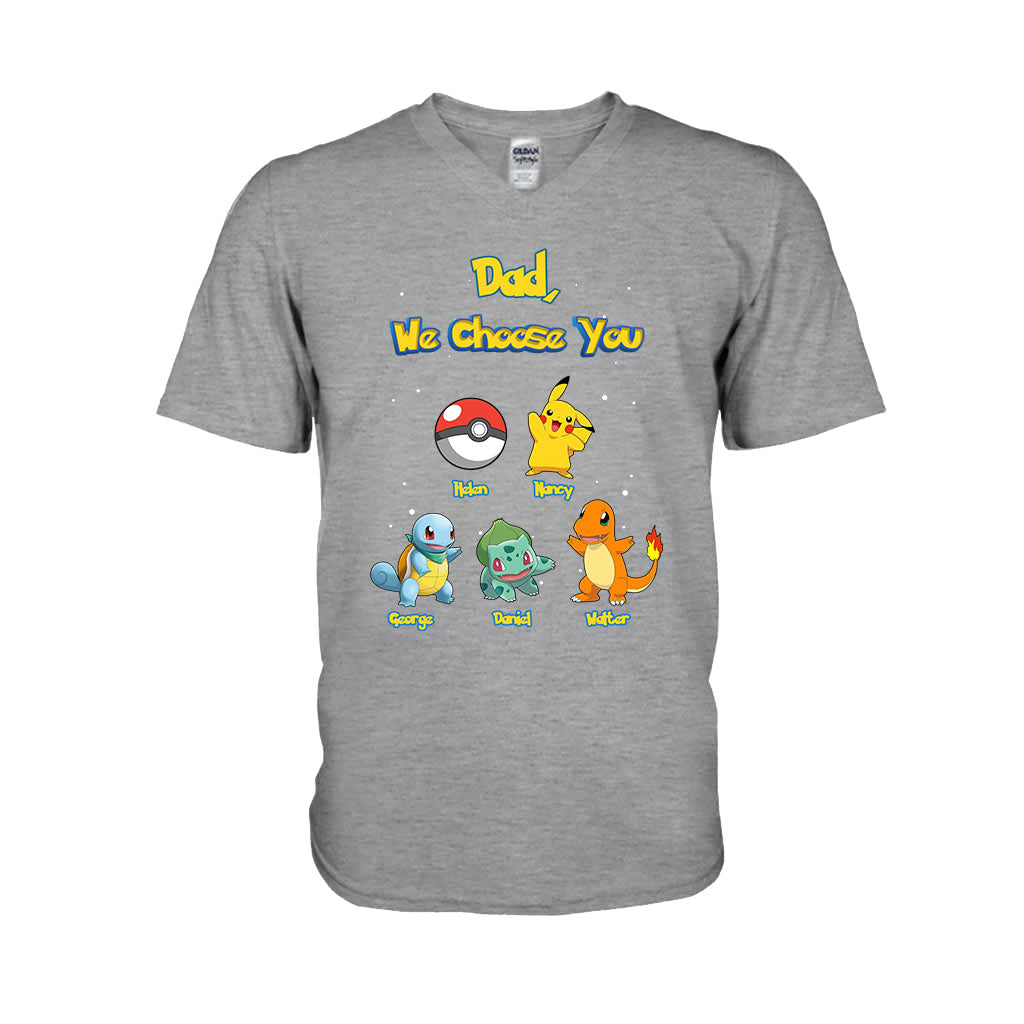 We Choose You - Personalized Monster Trainer T-shirt and Hoodie