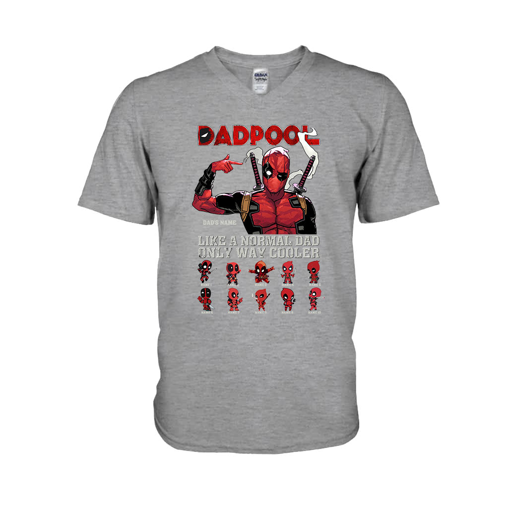 Dadpool - Personalized Father's Day T-shirt and Hoodie