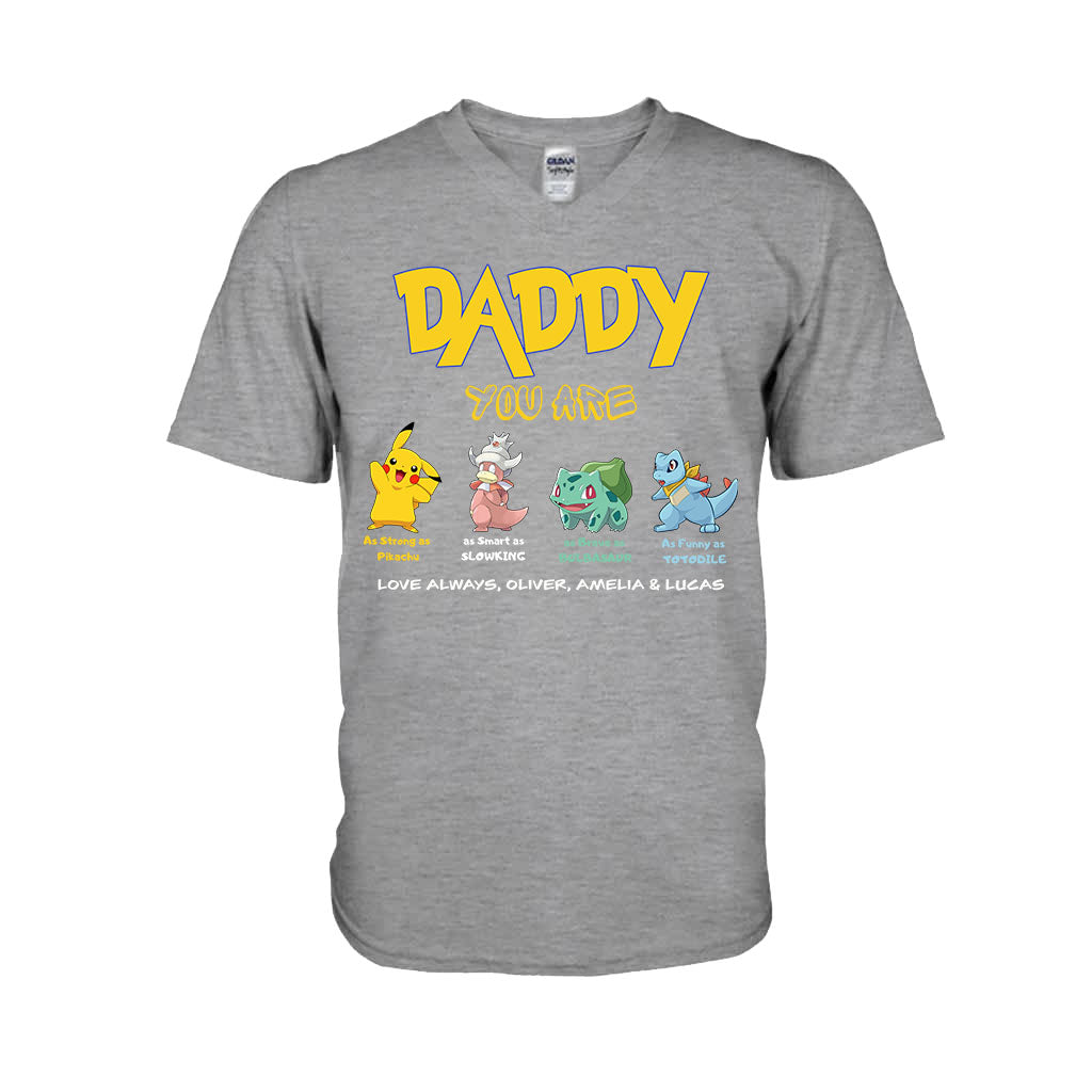 Daddy You Are - Personalized Monster Trainer T-shirt and Hoodie