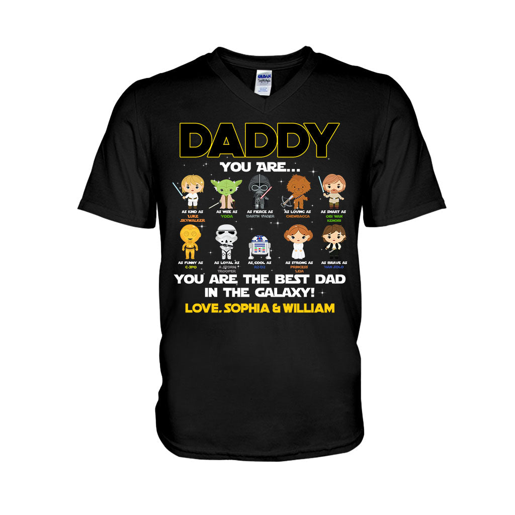 Daddy You Are - Personalized Father's Day The Force T-shirt and Hoodie