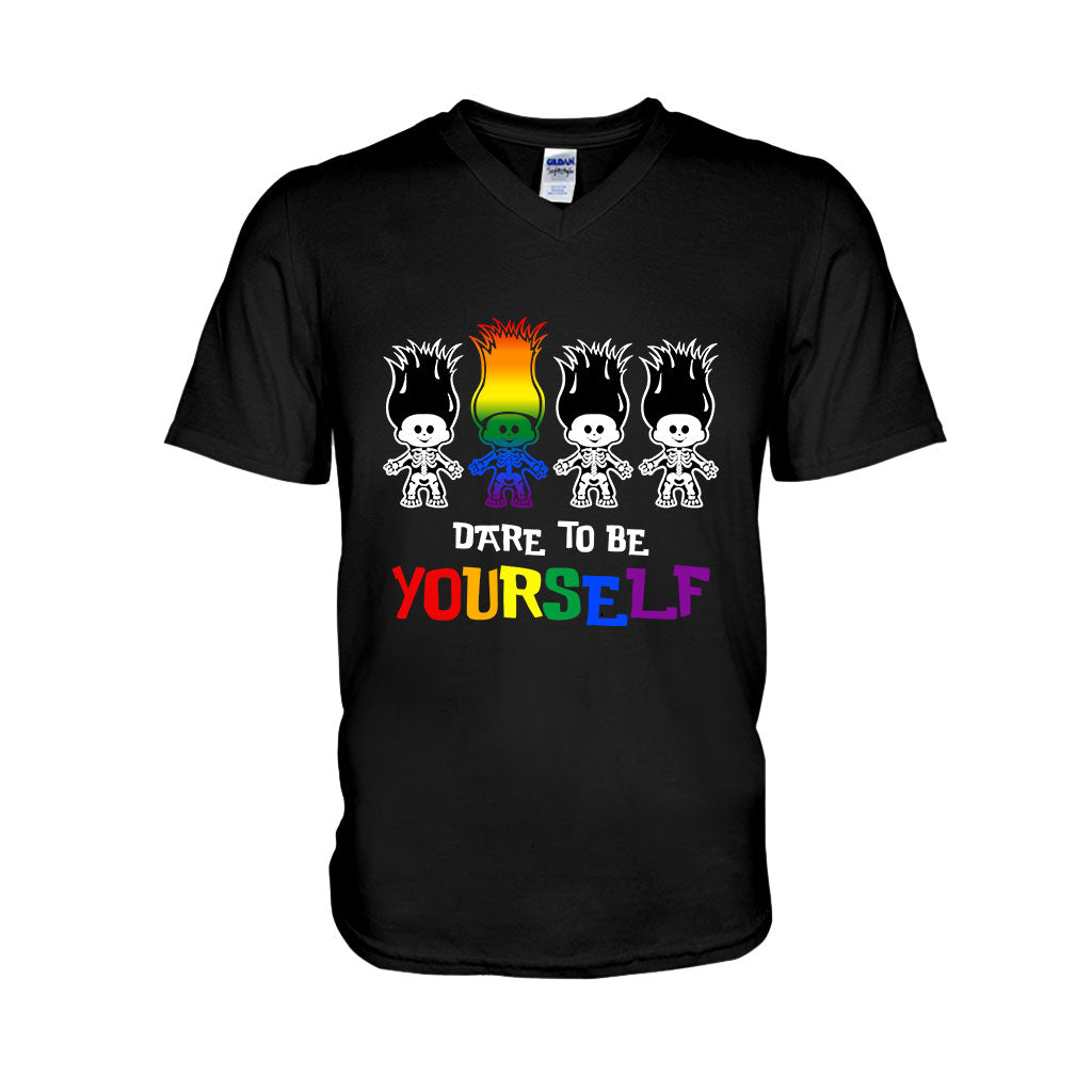 Dare To Be Yourself - LGBT Support T-shirt and Hoodie