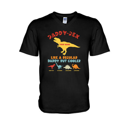 Daddy Rex - Personalized Father's Day Dinosaur T-shirt and Hoodie