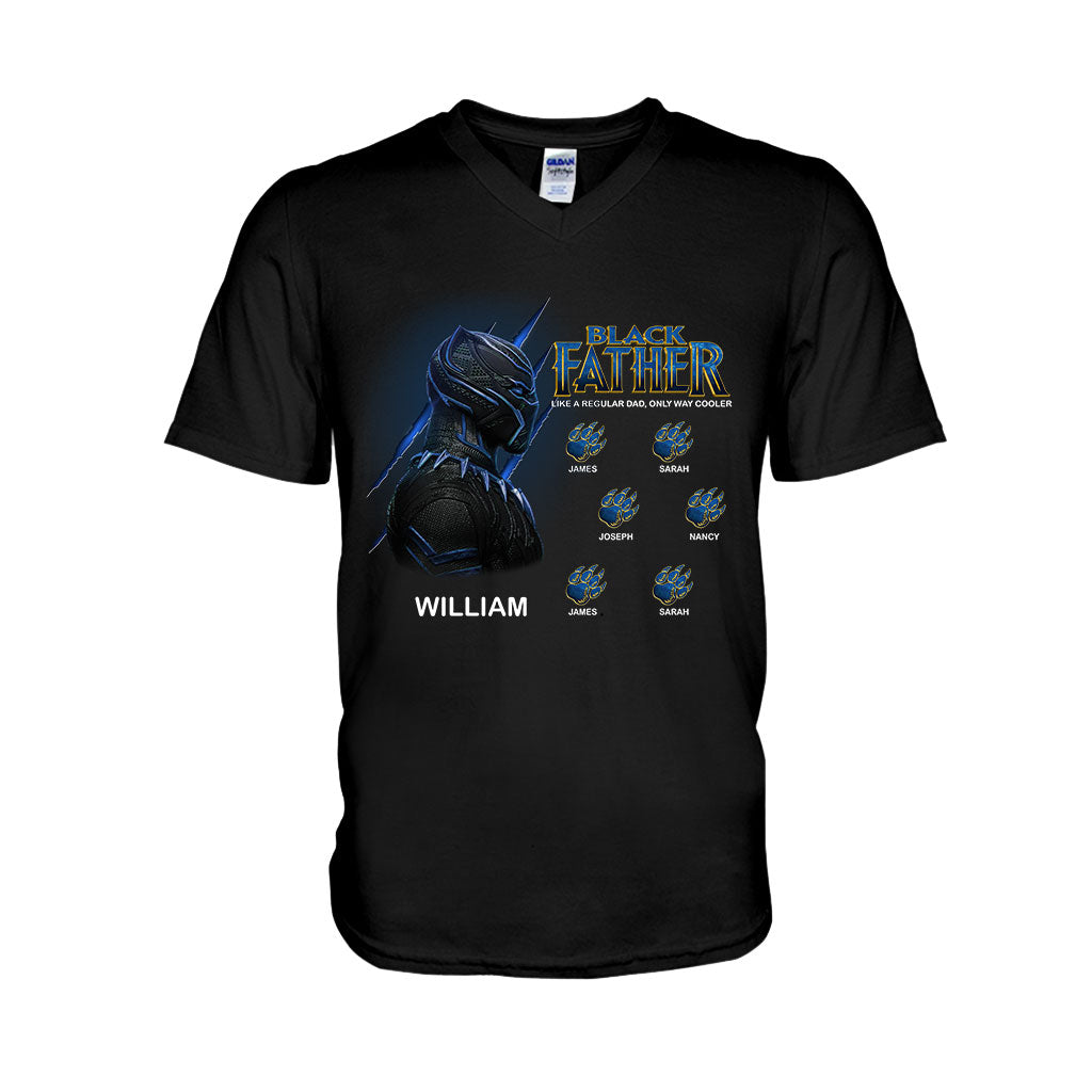 Black Father Cooler - Personalized Marvelous Universe T-shirt and Hoodie