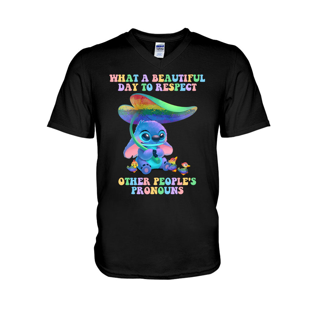 What A Beautiful Day - LGBT Support T-shirt and Hoodie