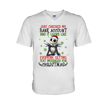 My Bank Account - Christmas Nightmare T-shirt and Hoodie