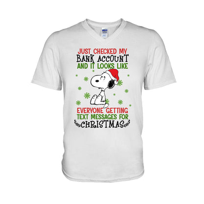 My Bank Account - Christmas T-shirt and Hoodie