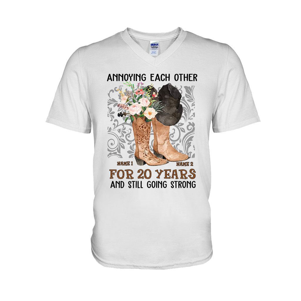 Annoying Each Other - Personalized Country Girl T-shirt and Hoodie