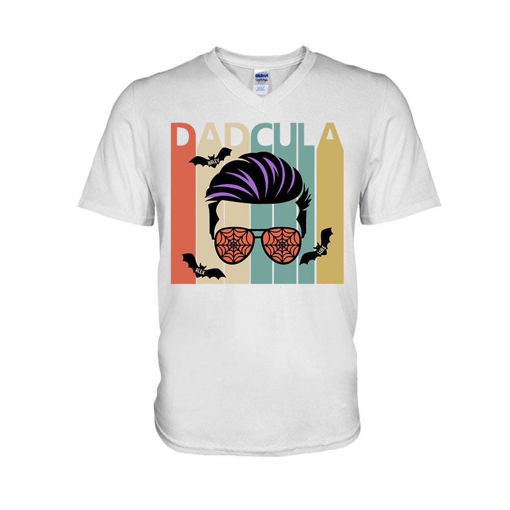 Dadcula - Personalized Halloween Father T-shirt and Hoodie