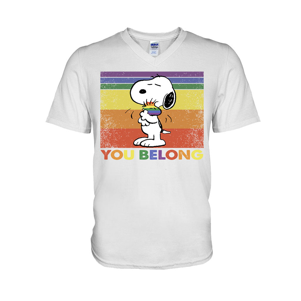 You Belong - LGBT Support T-shirt and Hoodie