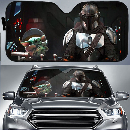 This Is The Way The Force Car Sunshade 0523