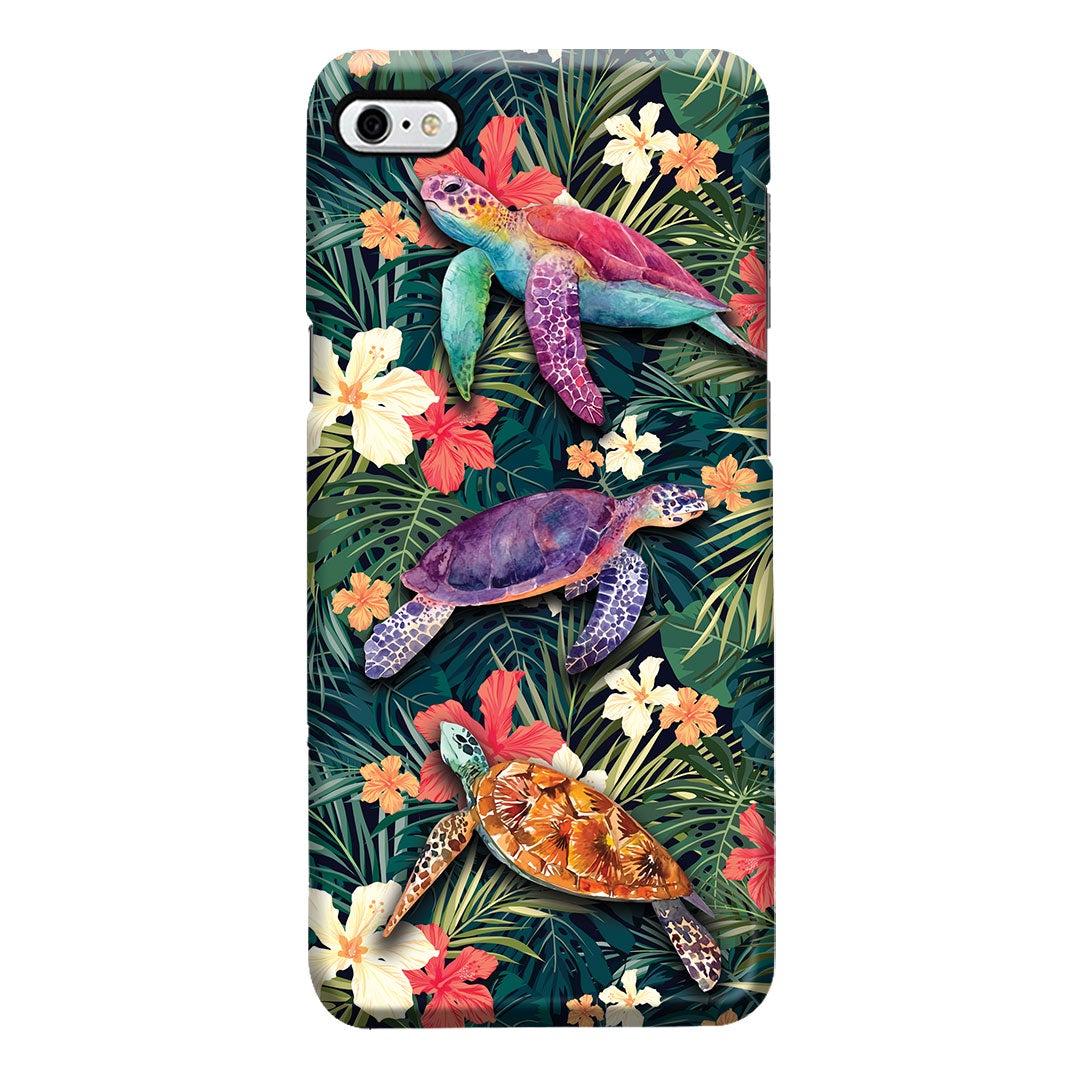 Tropical Turtles Phone Case