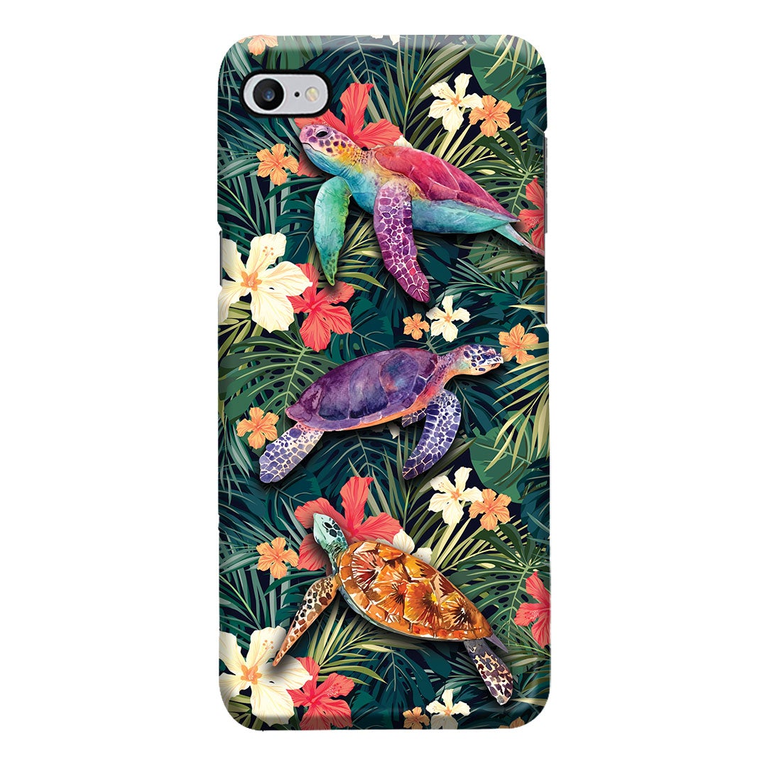 Tropical Turtles Phone Case