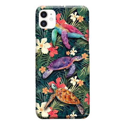 Tropical Turtles Phone Case