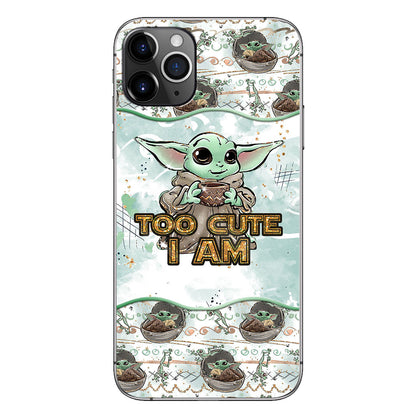 Too Cute I Am - Personalized Phone Case