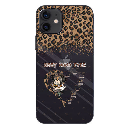 Best Grandma Ever - Personalized Grandma Clear Phone Case