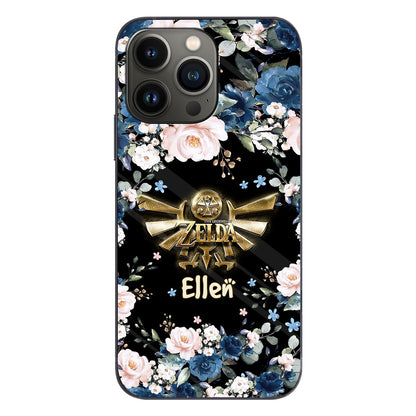 Blue Roses Legend Wings - Personalized The Hero's Legend Phone Case