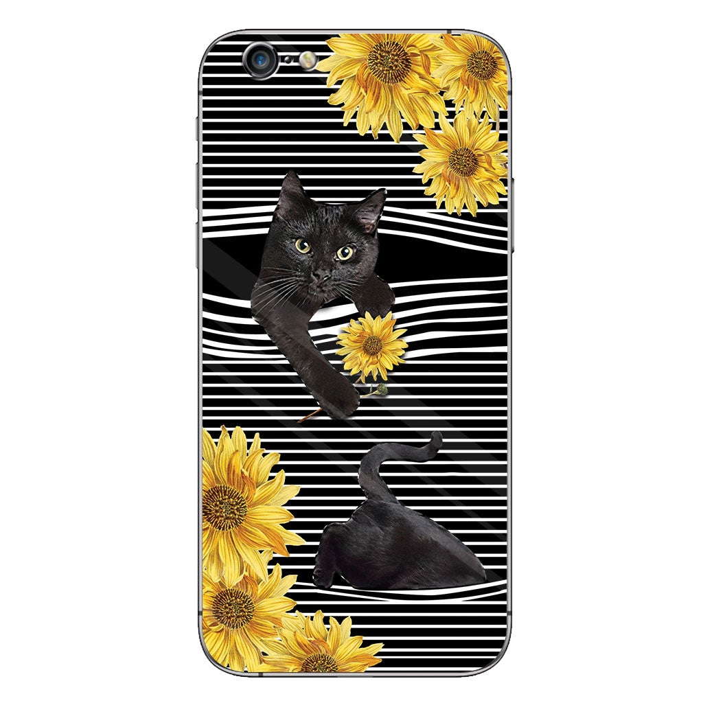 Black Cat Phone Case