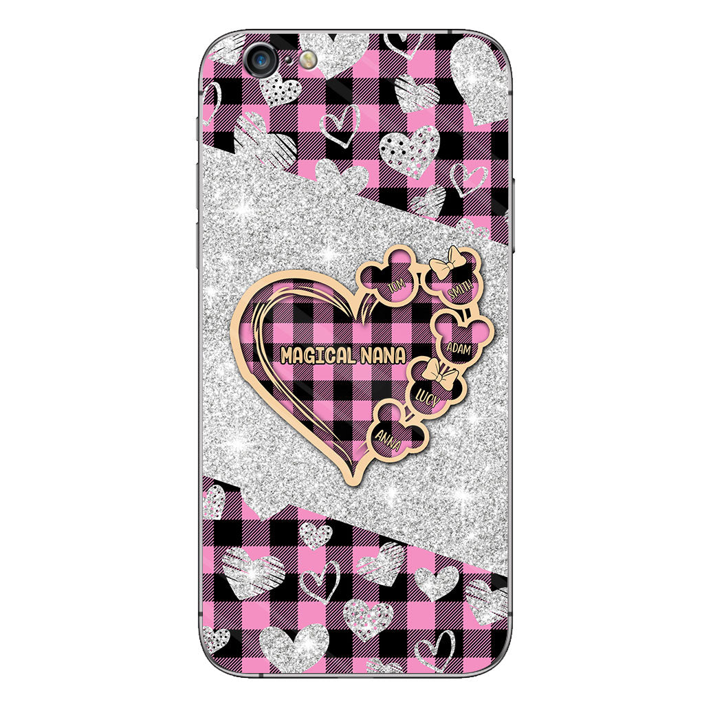 Valentine Heart Grandma - Personalized Grandma Phone Case