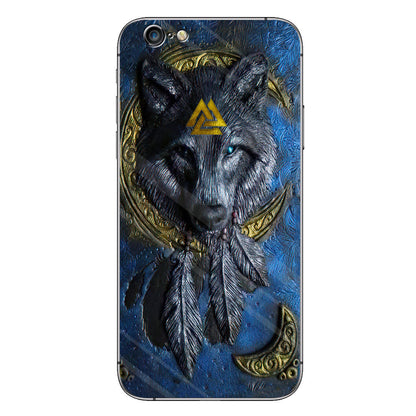 Viking Wolf - Phone Case With 3D Pattern Print