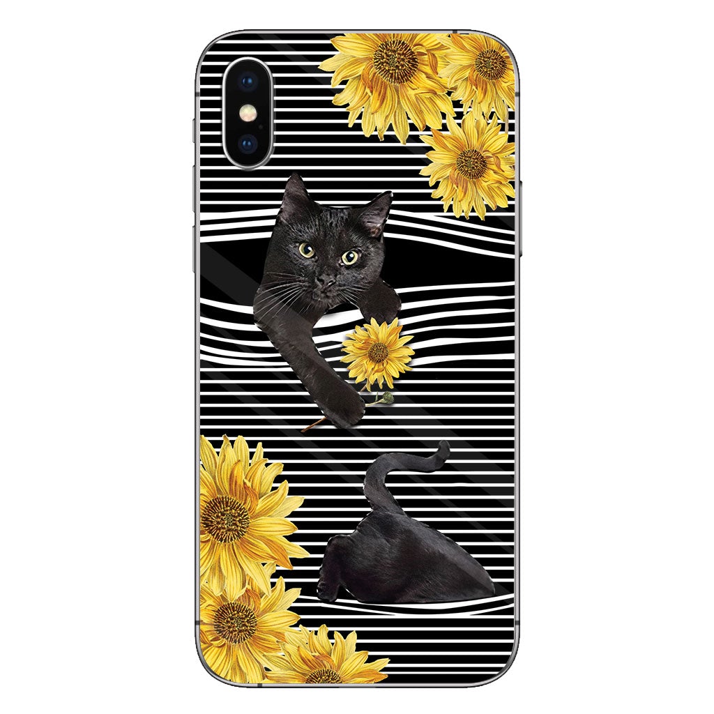 Black Cat Phone Case