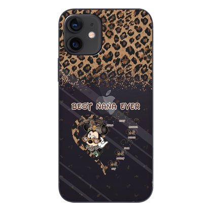 Best Grandma Ever - Personalized Grandma Clear Phone Case