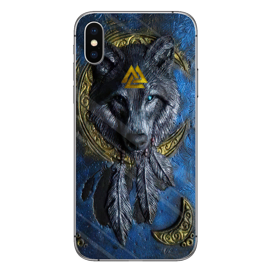 Viking Wolf - Phone Case With 3D Pattern Print