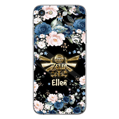 Blue Roses Legend Wings - Personalized The Hero's Legend Phone Case