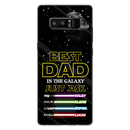 Best Dad In The Galaxy - Personalized Father's Day Phone Case