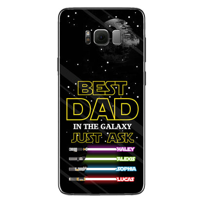 Best Dad In The Galaxy - Personalized Father's Day Phone Case