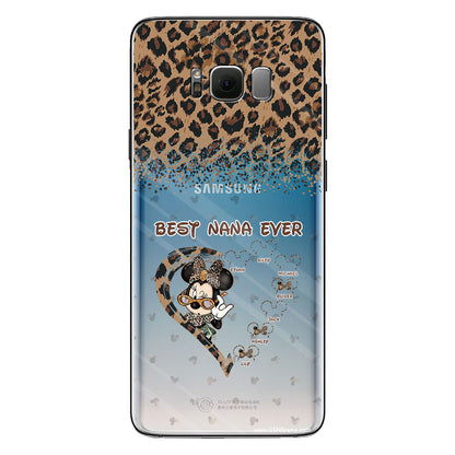 Best Grandma Ever - Personalized Grandma Clear Phone Case