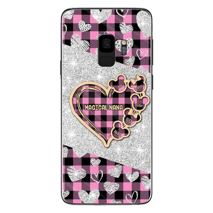 Valentine Heart Grandma - Personalized Grandma Phone Case