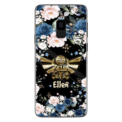 Blue Roses Legend Wings - Personalized The Hero's Legend Phone Case