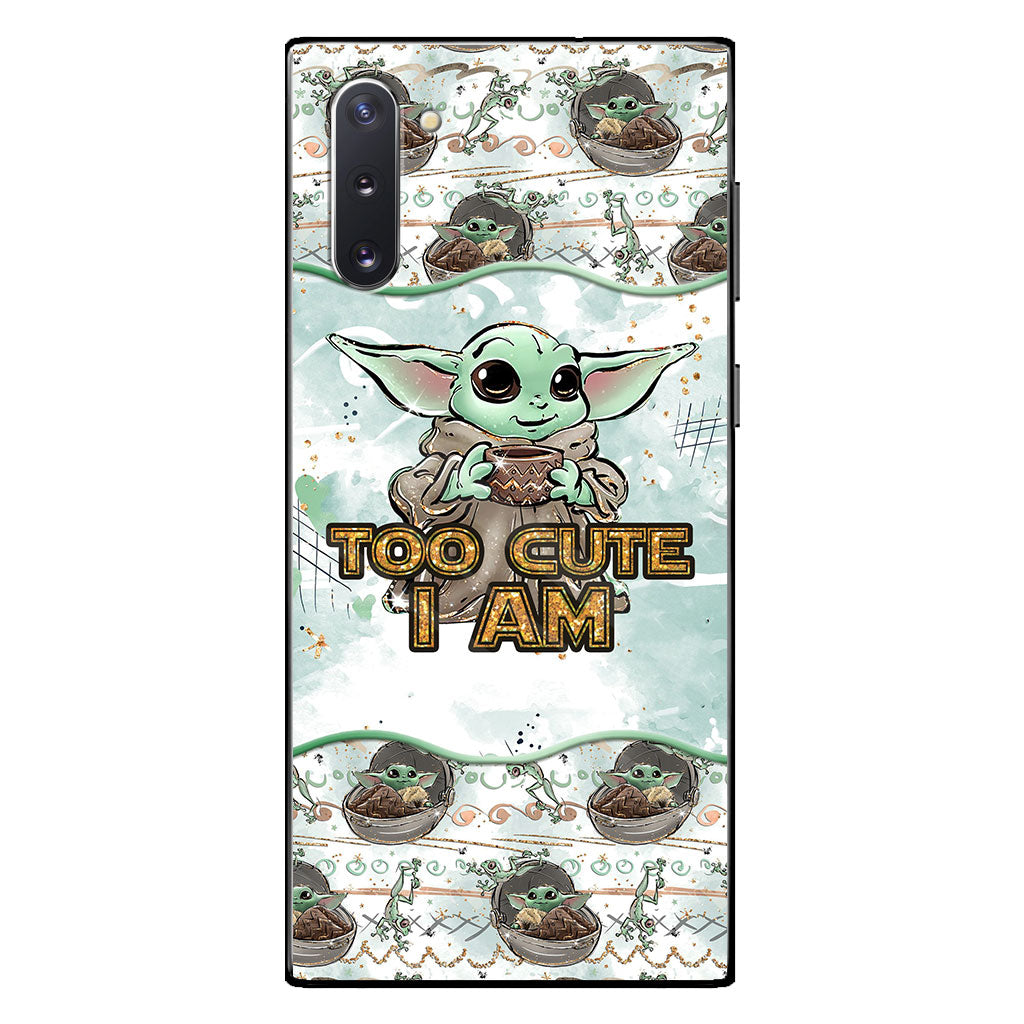 Too Cute I Am - Personalized Phone Case