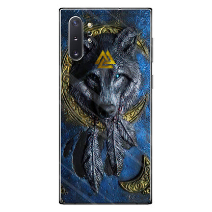 Viking Wolf - Phone Case With 3D Pattern Print