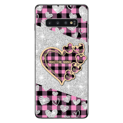 Valentine Heart Grandma - Personalized Grandma Phone Case