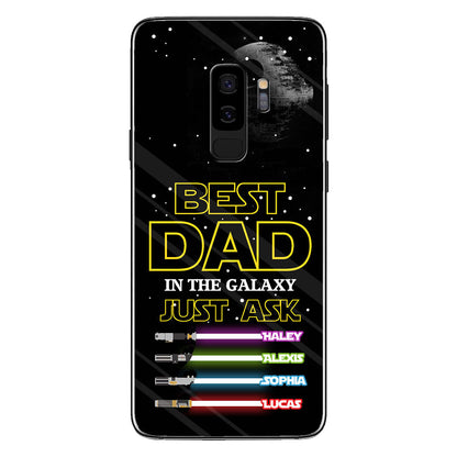 Best Dad In The Galaxy - Personalized Father's Day Phone Case