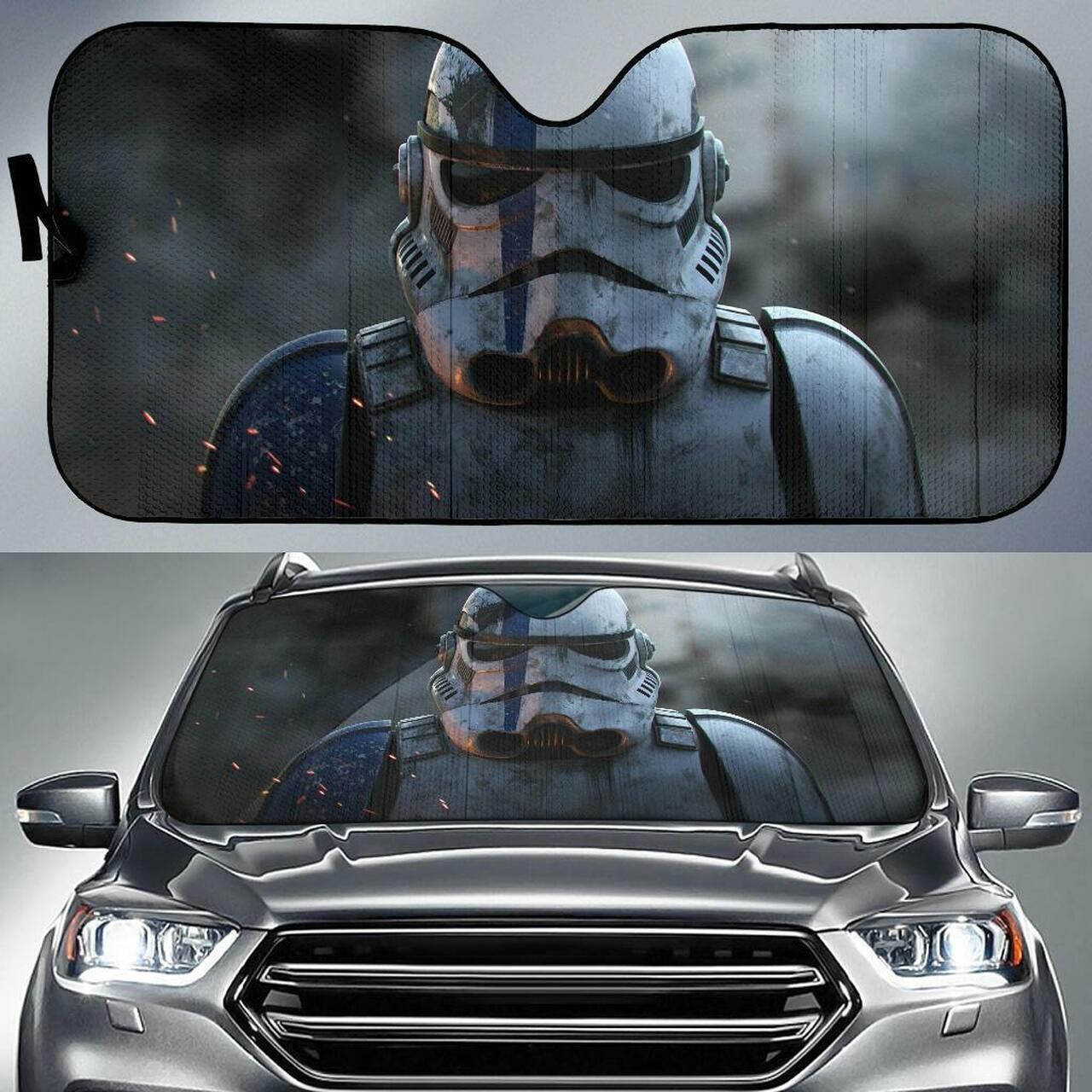 Trooper The Force Car Sunshade 0523